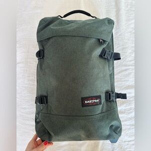 Eastpak Dark Green Carry-on Soft Fabric Luggage